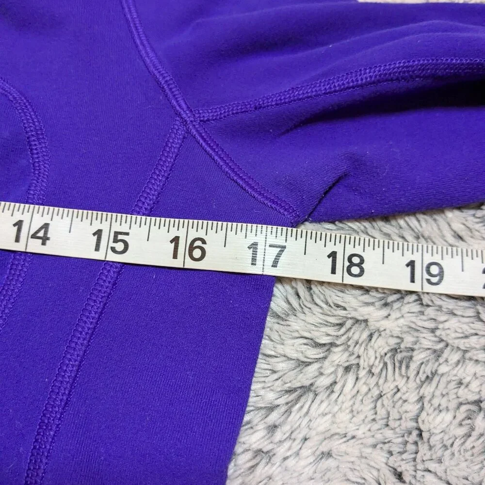 Lululemon Purple Jacket Asana Berry Full Zip Long Size 4 Define Jacket - Picture 3 of 8